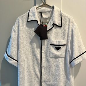 Prada mens bowling shirt